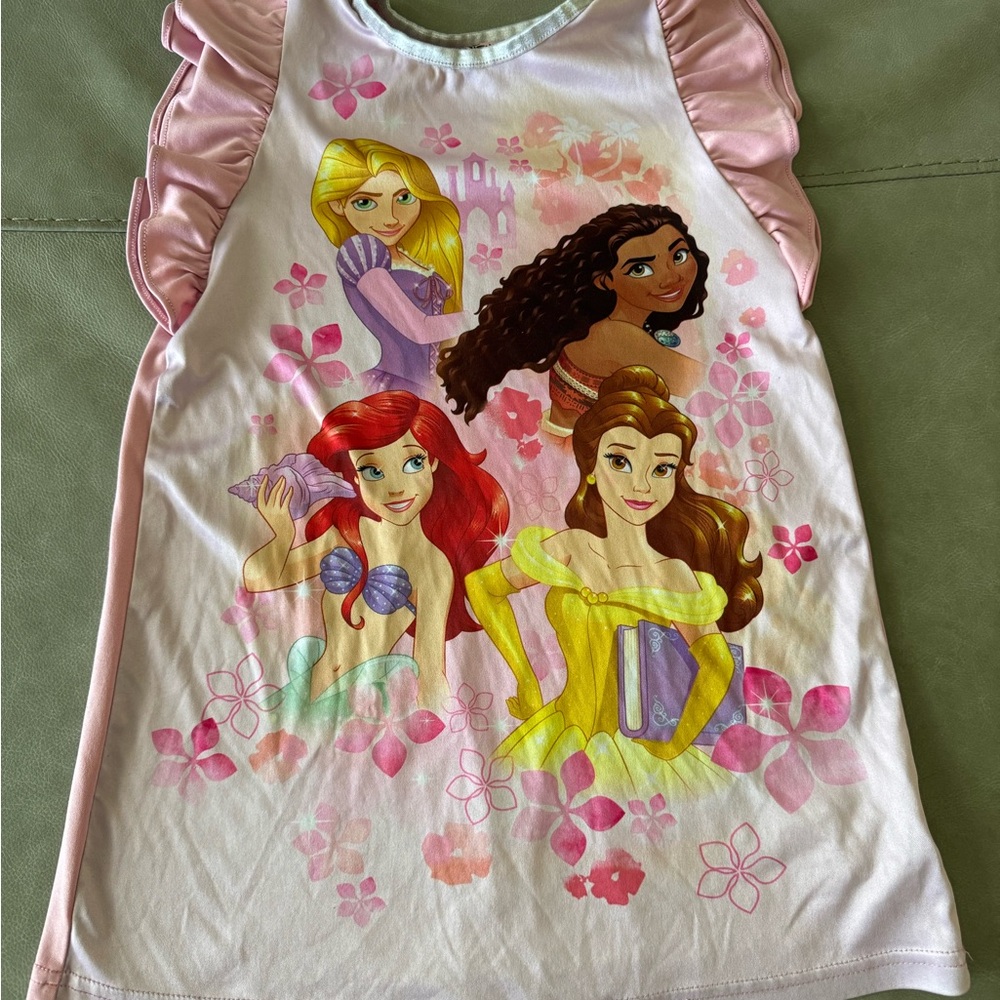 Disney Princess Nightgown - Pink and Yellow